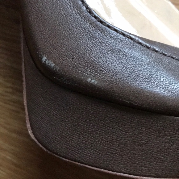 L.A.M.B. Oxford lace up peep toe pumps - Picture 3 of 7